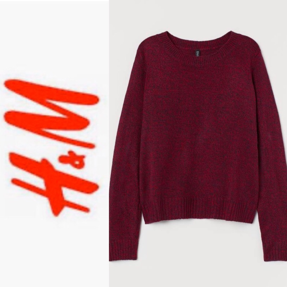 H&M Long-sleeved sweater in soft
Knit Wool-Blend